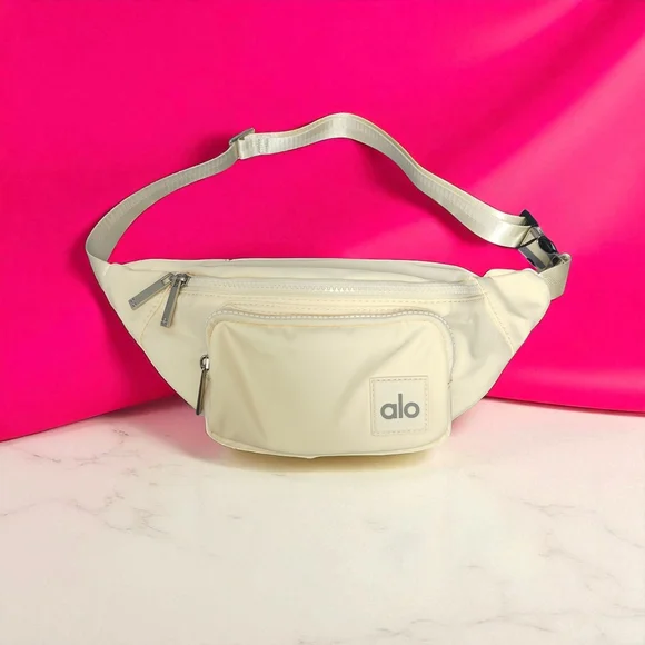 ALO Yoga | Bags | Alo Yoga Cream Belt Bag With Adjustable  display picture 3